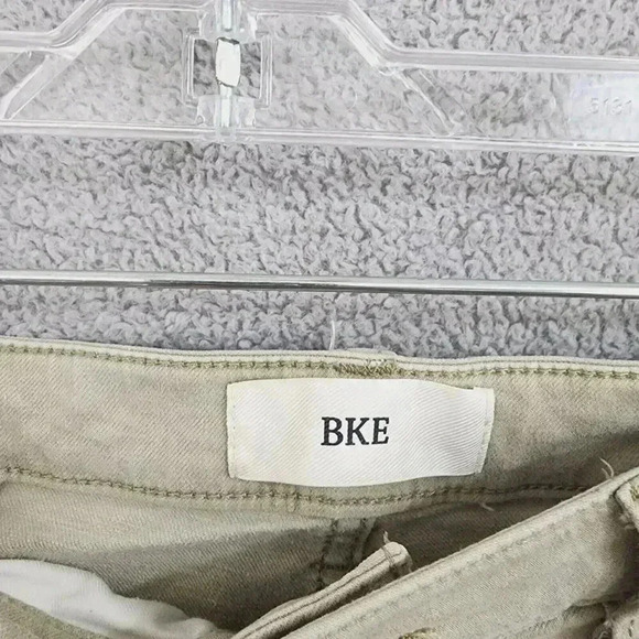 BKE Womens Beige Bootcut Jeans 30 x 35.5 Stretched 18CT - Picture 4 of 9